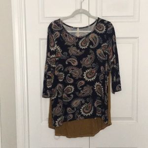 Gilli high low tunic top